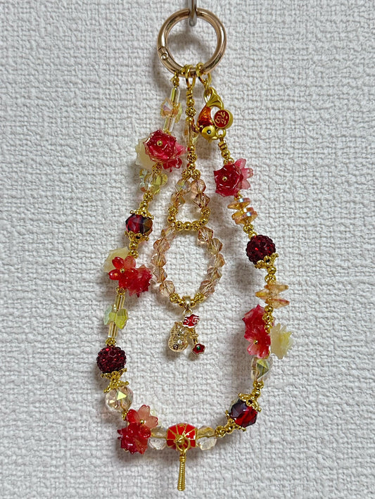 瑞彩呈祥・魚福如意キーホルダー
